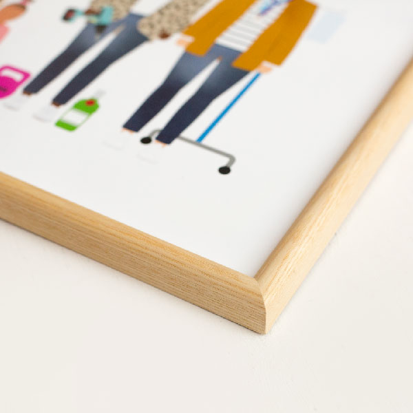 Personalised Family Portrait (DIY) - Landscape - Image 3